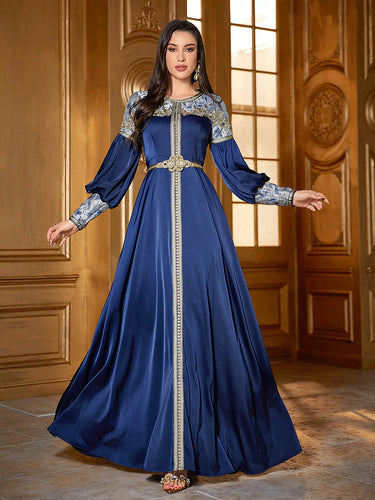 Robe Mariage Orientale Bleue